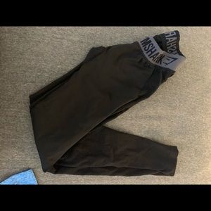 Black GYMSHARK flex leggings small